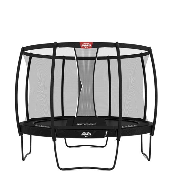 Bilde av UTGÅTT! BERG Champion Trampoline inkl. deluxe sikkerhetsnett. 330cm, Svart