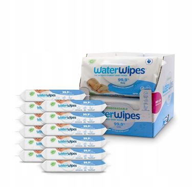 Bilde av WaterWipes Våtservietter, 12-pakning (720 stk)