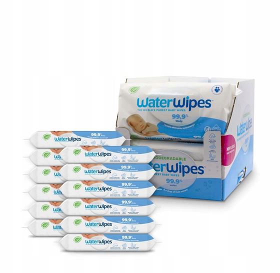 Bilde av WaterWipes Våtservietter, 12-pakning (720 stk)