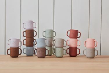 Bilde av OYOY Kappu Kopp, Brun/Rosa, 2 stk