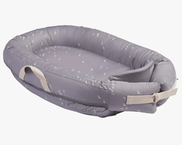 Bilde av Voksi Babynest Premium, Stone Grey - Flying