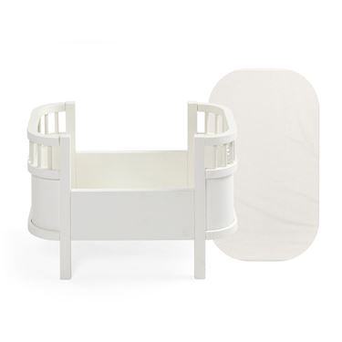 Bilde av Sebra Sebra Dukkesengen + madrass, classic white