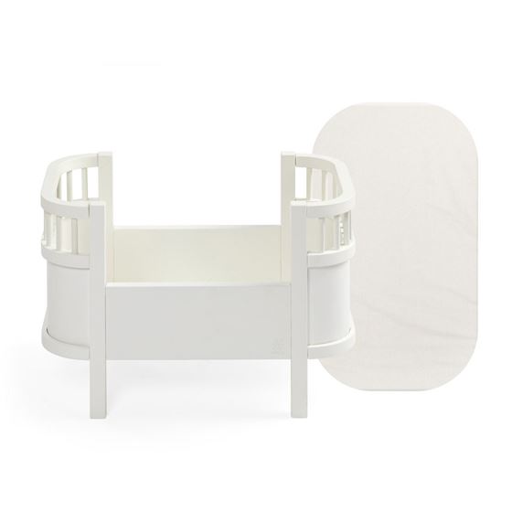 Bilde av Sebra Sebra Dukkesengen + madrass, classic white