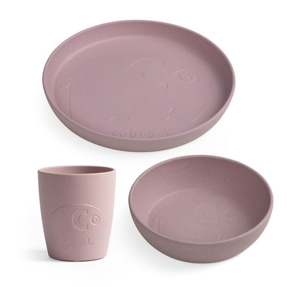 Bilde av Sebra Barneservice, MUMS, blossom pink