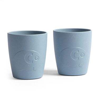 Bilde av Sebra Barnekopp, MUMS, 2stk Powder Blue
