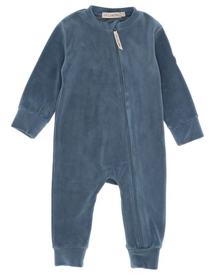 Bilde av UTGÅTT! Gullkorn Fleecedress Baby, Blå