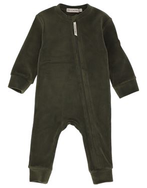 Bilde av Gullkorn Fleecedress Baby, Mørk Oliven