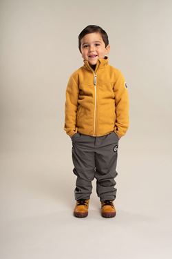 Bilde av Gullkorn Fleecejakke Barn, Clover, Sennep