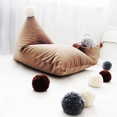 Bilde av Fayne Beanbag, Stor, Brown