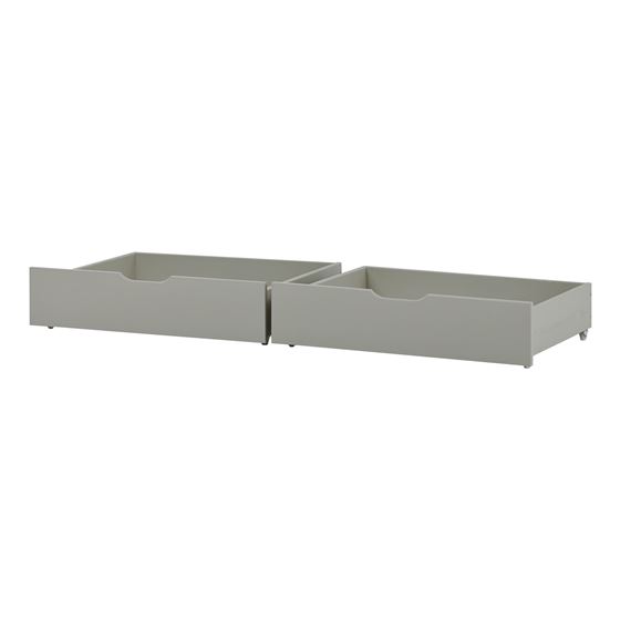 Bilde av Hoppekids Sengeskuffer til 70x160cm senger, Dove Grey