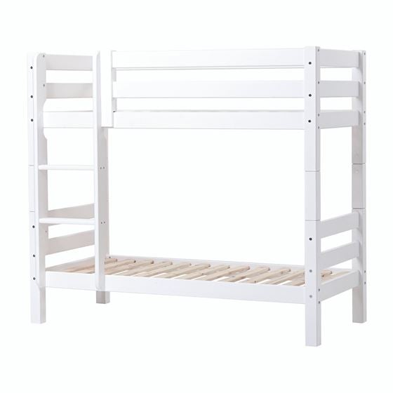 Bilde av UTGÅTT! Hoppekids Køyeseng + Rett Stige + 1 Sengehest, ECO Luxury, 70x160cm UNPUB