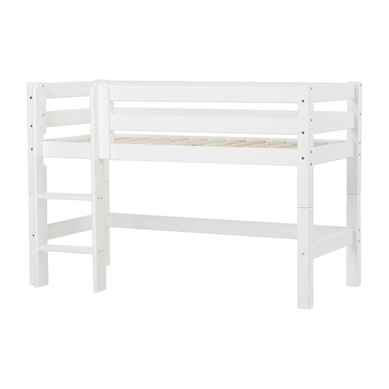 Bilde av UTGÅTT! Hoppekids Halvhøy Seng + Rett Stige, ECO Luxury, 70x160cm 