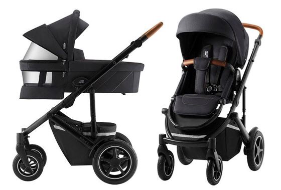 Bilde av Britax SMILE 4 Duovogn, Fossil Grey