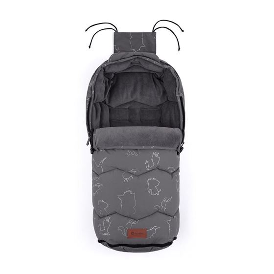 Bilde av Petite&Mars Vognpose - Warmy, Silver Grey