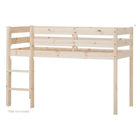 Bilde av Hoppekids Halvhøy Seng, Eco Comfort, 70x160cm, Natur