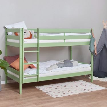 Bilde av Hoppekids Køyeseng, Eco Comfort, 90x200cm, Pale Green