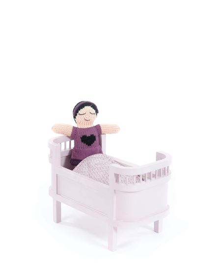 Bilde av Smallstuff Miniature, Rosaline Doll bed, Rose