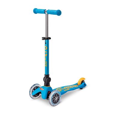 Bilde av Micro Mini Deluxe Foldable Sparkesykkel, Ocean Blue
