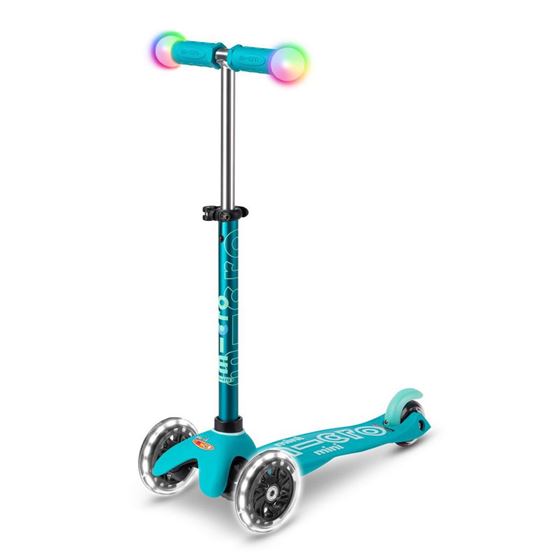 Bilde av Micro Mini Deluxe LED Sparkesykkel, Magic Aqua