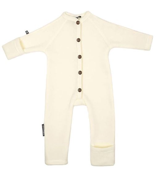 Bilde av Smallstuff Jumpsuit - Barn - Ull - Off White