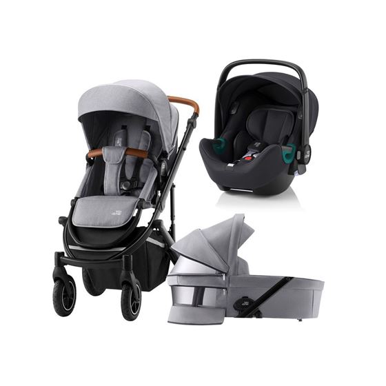 Bilde av Britax SMILE 4 Duovogn, Pakke med Baby-Safe bilstol