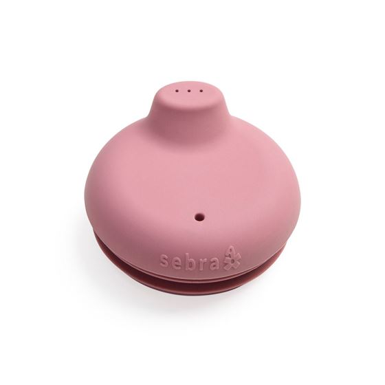 Bilde av Sebra Lokk til Silikonkopp, Vintage Rose