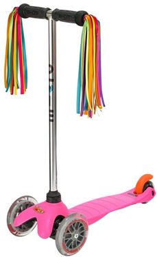 Bilde av Micro Ribbons Neon, Dusk til Sparkesykkel styret