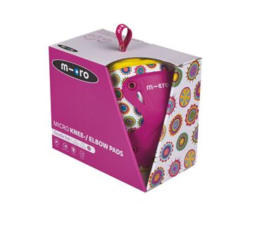 Bilde av Micro Albue og Knebeskytter Barn, Rosa Doodle