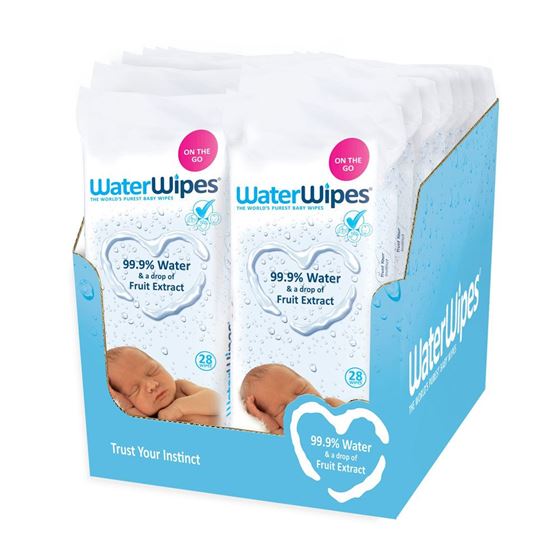 Bilde av WaterWipes Våtservietter, 16x28stk (448stk)