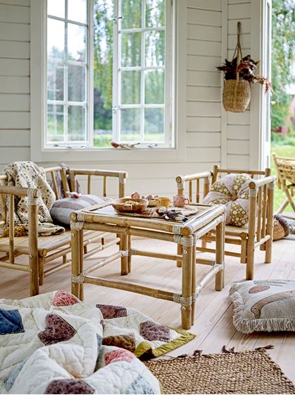 Bilde av UTGÅTT! Bloomingville Mini Benk / Sofa til barn - Sole