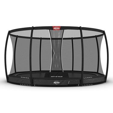 Bilde av BERG Champion Inground Trampoline inkl. deluxe sikkerhetsnett. 430cm, Grå