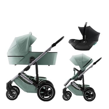 Bilde av Britax Smile 5Z Barnevogn med Bilstol Baby-Safe Core - Classic Jade Green