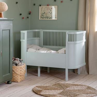 Bilde av Sebra Sengen, Baby & Junior, Mist Green