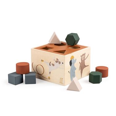 Bilde av Sebra Shape Sorter (Plukkboks) Treleke - Toes/Builders