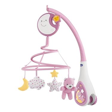 Bilde av CHICCO Uro til Babyseng - Next2Dreams 3-i-1 Rosa