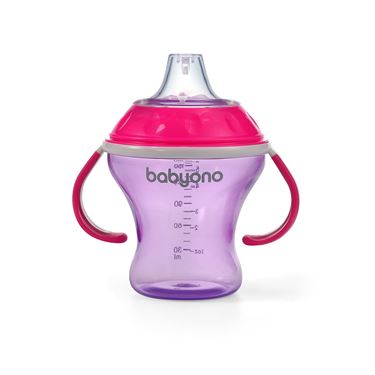 Bilde av BABYONO Tutekopp - Natural Nursing - 180ml Rosa