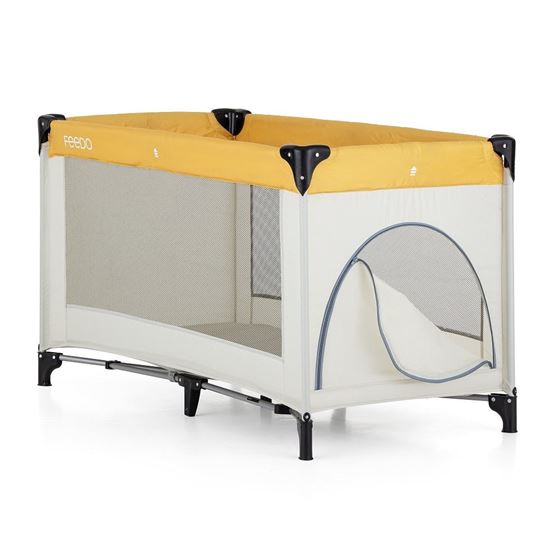 Bilde av FEEDO Reiseseng til Baby / Småbarn, Mustard Beige