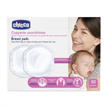 Bilde av CHICCO Ammeinnlegg, 30 stk Antibakterielle Engangsinnlegg