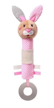 Bilde av BABYONO Babyrangle: Squeaky Toy - Bunny