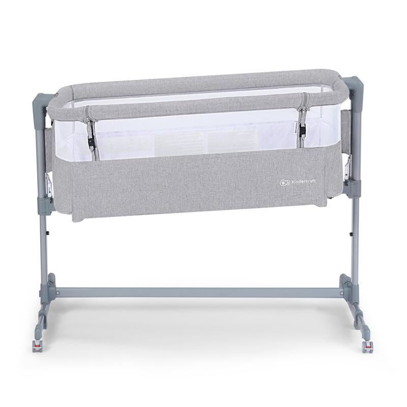 Mimmis.no KINDERKRAFT Bedside Crib Neste Air Grå