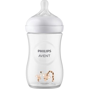 Bilde av Philips Avent Tåteflaske Natural Response, Giraffe 260ml