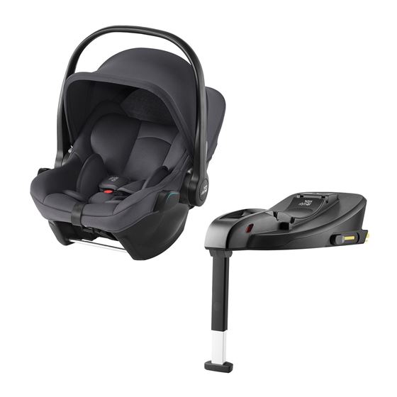 Bilde av Britax Baby-Safe Core Babystol med Base, Midnight Grey