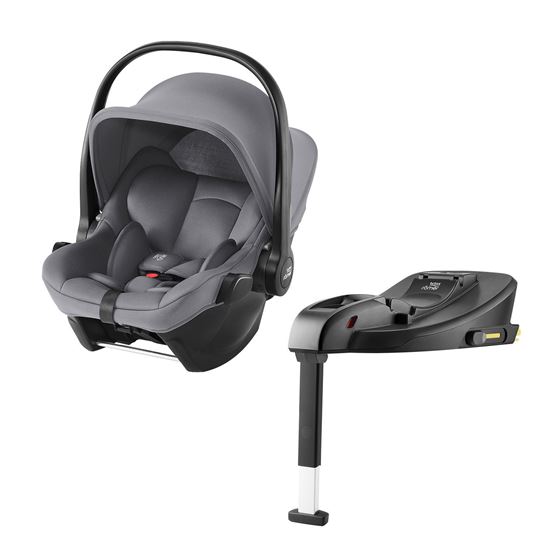 Bilde av Britax Baby-Safe Core Babystol med Base, Frost Grey