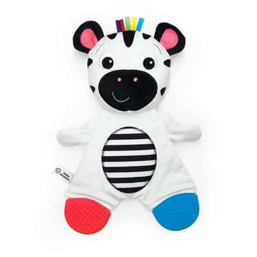 Bilde av Baby Einstein Sensorisk Plysj Bitering / Rangle - Zen the Zebra