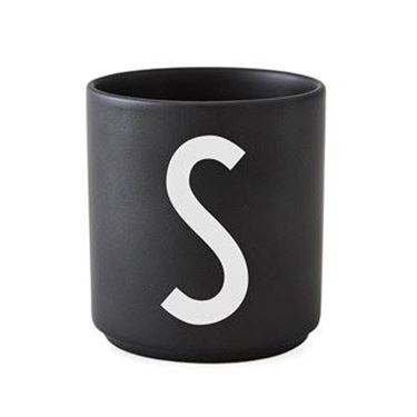 Bilde av Design Letters Porselenskopp, Sort, S
