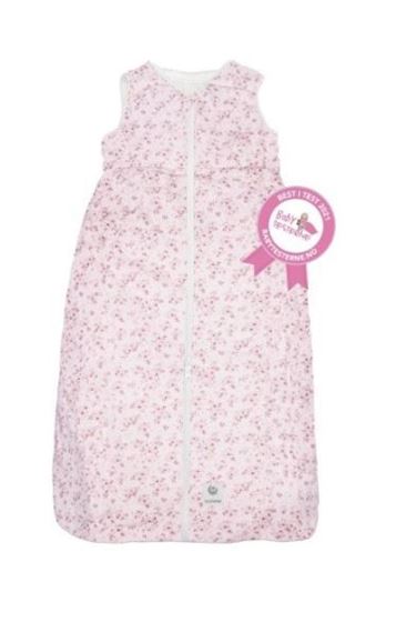 Bilde av UTGÅTT! Easygrow Nightbag Nattpose, Floral Pink, 0-6mnd