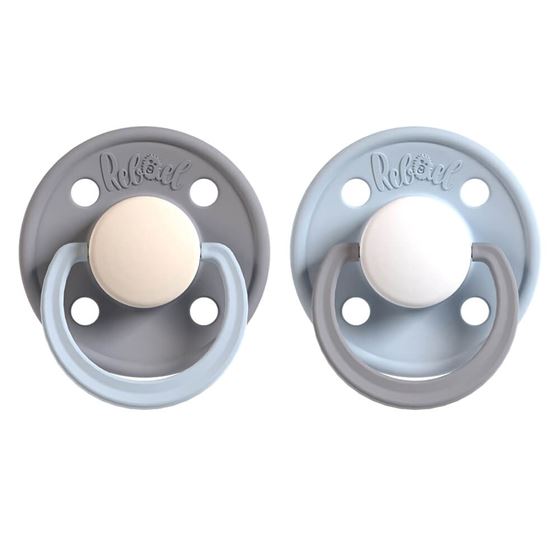 Bilde av UTGÅTT! Rebael Smokk, 2pk Stormy Pearly Elephant / Cold White Pony 6+mnd