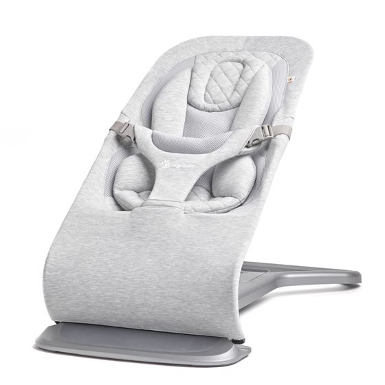 Bilde av UTGÅTT! Ergobaby Evolve Vippestol, 3-i-1, Light Grey Mesh