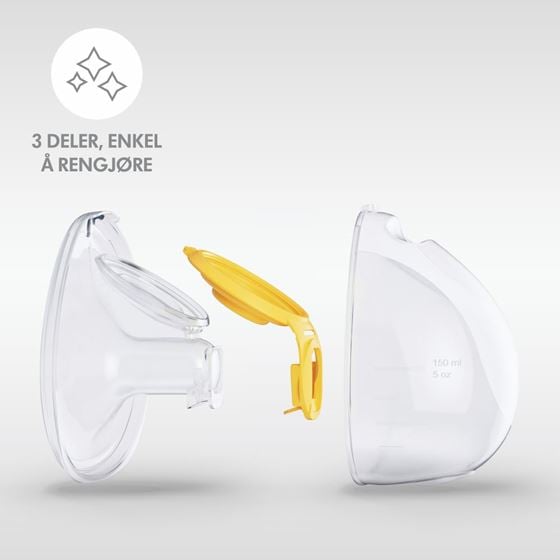 Bilde av Medela Hands-free Oppsamlingskopper - Komplett Sett