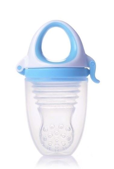 Bilde av Kidsme Food Feeder Plus, Blå Smakssmokk i Silikon